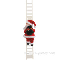 15CM CLIMBING LADDER SANTA CLAUS BATTERY OPERATED